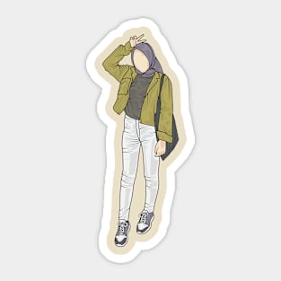 Olive Star Collection Sticker